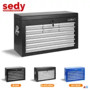 10 Drawers Tool Box Lockable Chest Tool Cabinet Trolley Garage Storage Box 75Kg