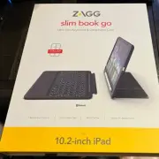 NEW ZAGG SLIM BOOK GO BLUETOOTH KEYBOARD CASE FOR IPAD 10.2'' 7TH 8TH 9TH GEN