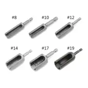 80mm Nut Driver Sockets Bit Deep Electric Wrench Socket Driver Adapter 1/4inch