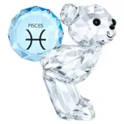 Swarovski Kris Bear Pisces Zodiac Horoscope March #5396294 New Box Authentic
