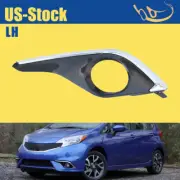 For 2014-16 Nissan Versa Note 62257-9MB0H LH Fog Light Bezel Cover W/Chrome Trim