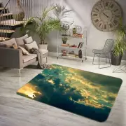 3D Dark Clouds Light NAO4626 Game Rug Mat Elegant Photo Carpet Mat Fay
