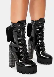 [AZALEA WANG] Savannah Combat Boots