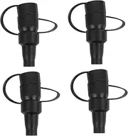 Mipcase 4Pcs Inflatable Pump Nozzles Durable Plastic Replacement Nozzles for Air Mattress Pool Camping Gear Efficient Inflator Accessory