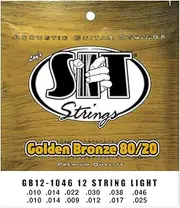 [SIT Strings] I.T. Stay in Tune GB121046 Light 80/20 Bronze Acoustic Guitar 12-String
