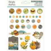 Simple Stories ~ SIMPLE VINTAGE COUNTRY HARVEST ~ Brads