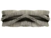 Sweeper Roller Suitable For for RCM R702, R703 - Poly 0,7 Wavy White/
