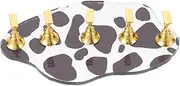 Beavorty 2 Sets Manicure Practice Nail Tray Press on Artificial Nails Holder Nail Stand Nail Display Stand Nail Salon Supplies False Nails Nail Painting Stand Base Magnetic Acrylic