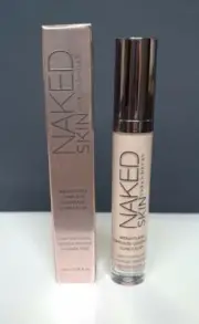 URBAN DECAY NAKED SKIN WEIGHTLESS COMPLETE COVERAGE CONCEALER #fair warm 5ml