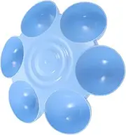 ifundom Pet Water Bowl Flower Shape Design with Six Grid Feeder for Cats and Dogs Durable Material for Multi Pet Feeding Charming Decorative Bowl