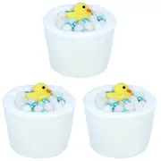3PK Bomb Cosmetics Rub a Dub Bath Bomb Mallow Body Fragrance Shower Tub Fizzies