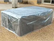 Werkapro Table Cover 220 x 120 x 70 cm Translucent
