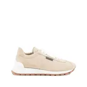 [Brunello Cucinelli] Brunello Cucinelli-Sneakers Neutri Bianco-Donna 41 IT