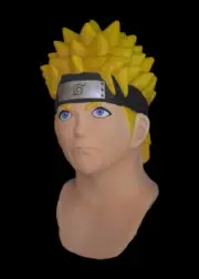 Naruto Uzumaki Collectible Anime Manga Bust Halloween Mask