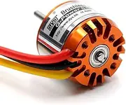 DYS D2830 2830 750KV 850KV 1000KV 1300KV 2-4S Lipo Brushless Motor 3.175mm Shaft 52g Gold and Silver for RC FPV Racing Drones (1PC D2830 1000KV)