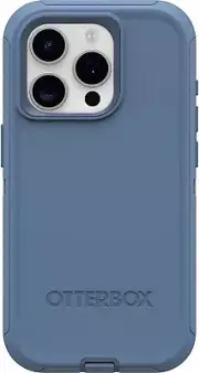 OtterBox DEFENDER SERIES Case for Apple iPhone 15 Pro - Baby Blue Jeans (Blue)
