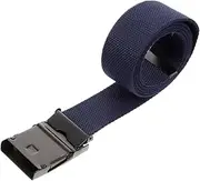 [TENDYCOCO] Mens Belt Belts for Men Waist Belt Work Belts Waist Band Men Belts Mens Adventure Belts Mens Work Belt Mountaineering Belt Adjustable Utility Belt Outdoor Belts Navy Canvas