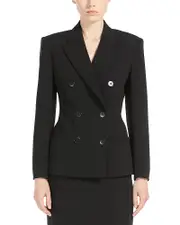 Max Mara Studio Key Double Breasted Blazer
