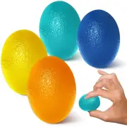 4 Pcs Squeeze Balls for Hand Therapy - Hand Exercise Balls for Arthritis Hand St