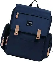 AIMALL Multifunctional Baby Diaper Backpack Changing Bag Nappy Mummy with Adjustable Straps, Oxford Cloth, 12.99"x5.91"x15.35"