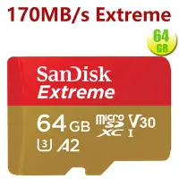 在飛比找Yahoo!奇摩拍賣優惠-SanDisk 64GB 64G microSDXC Ext