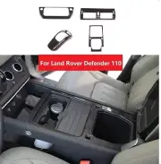 Carbon Fiber Center Control Gear Shift Head Cover Tirm For Land Rover Defender (for: Land Rover)