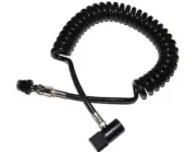 Extreme Rage Coiled Remote Hose, 3000psi, Quick Disconnect, Male Adaptor