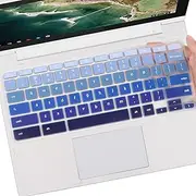 Keyboard Cover for Acer Chromebook R11 |Chromebook 11 N7 CB3-132 CB3111 C731 C732 C771 11.6" |Chromebook 13 R13 CB5-312T CB713 13.3"|Chromebook 14 CB3-431 14" |Chromebook 15 CB5-132T/312T-Strip Blu