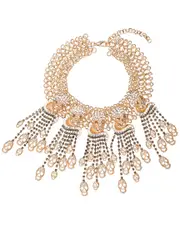 Eye Candy LA The Luxe Collection Crystal Skull Necklace