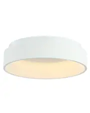 JONATHAN Y Designs Ring 17.7in Integrated LED Flush Mount Ceiling