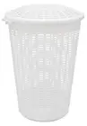 Home Leisure Linen Hamper 62L White Laundry Cleaning Home Organisation