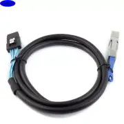 Mini SAS HD SFF-8644 with IC to SAS HD SFF-8087 server overlay cable