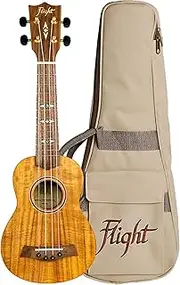 [Flight] Ukulele DUS440 Acacia Soprano Ukulele with Bag