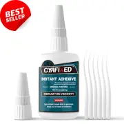 Super Glue Liquid Clear CA Adhesive for Plastic Wood Metal Ceramic Rubber Repair