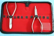 PREMIUM GRADE SET OF 2 EACH OPTICIAN ! OPTICAL PLIERS,EYEGLASSES TOOL SET#21+31