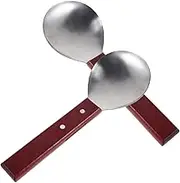 Abaodam 2PCS Heat Resistant Tofu Spoon Non Stick Food Scoop Ladle for Cooking and Serving Rice Utensil for Home and Professional Kitchens