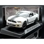 【M.A.S.H】絕版特價 SHELBY COLLECTION 1/18 MUSTANG BOSS 302 2013 白