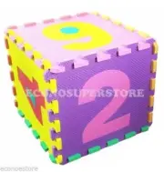 10pcs Baby Kid Play Mat Learning Number Jigsaw Puzzle Safety Foam 123 Floor Mats