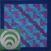 Free Drunkard's Path Quilt Pattern with Purchase of the View & Do Circles Shape
