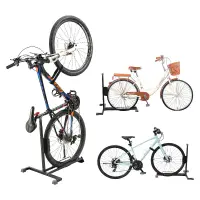 在飛比找蝦皮商城精選優惠-L型自行車停車架立車架駐車架 垂直水平自行車立車架 簡單組裝