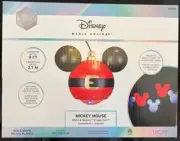 Mickey Mouse Hanging Projection Ornament - Disney Magic Holiday -Whirl-A-Motion