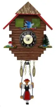 Engstler Cuckoo Clock - Farm House 5,5 Inches AH 0170 SQ NEW