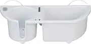 Seachoice Cruisin' Caddy, UV-Resistant Marine Boat Beverage and Item Organizer, White