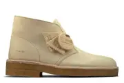 Clarks Mens Desert Boot Natural Leather 26159528