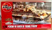 Vintage Airfix A03310 Model Kit PZKW VI AUSF.B "KING TIGER" Scale 1/76