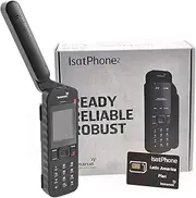 Inmarsat IsatPhone 2.1 Satellite Phone Telephone Handset Latin America SIM Card with 300 Units and 180 Days Validity - Ready to Activate - Voice, SMS Messenging, GPS Tracking