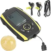 Brilluxa Fish Finder, Wireless Echo Sounder FF268W Depth Sonar Sensor, Visual Fish Detector Portable Scanner