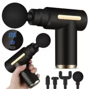USB Mini Massage Gun Fascia Machine Muscle Relaxation Vibrating Gun Rod Massage