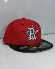 NEW ERA 59FIFTY 5950 BOSTON RED SOX FITTED HAT CAP SIZE 7