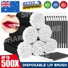 50-500pcs Disposable Lip Brush Lip Wands Gloss Lipstick Applicator Brushes